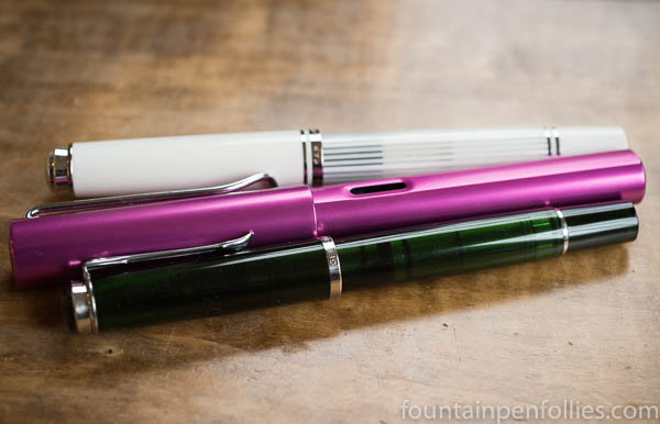 pelikan lamy fountain pens