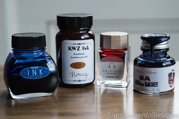 ink bottles