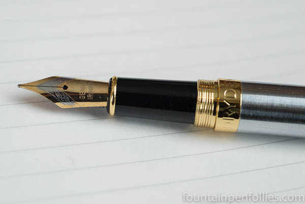 Dryden Designs Modern Classic Silver Metallic nib