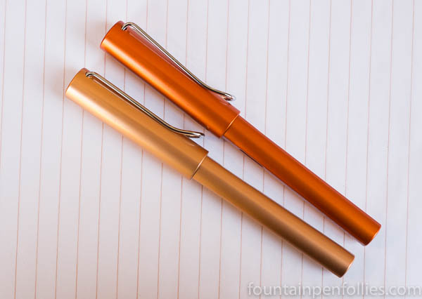 Lamy Al-Star Bronze and Copper Orange
