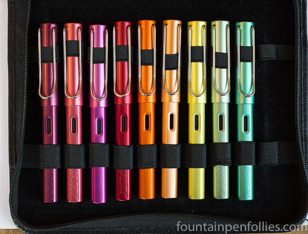 Lamy Al-Star fountain pens collection