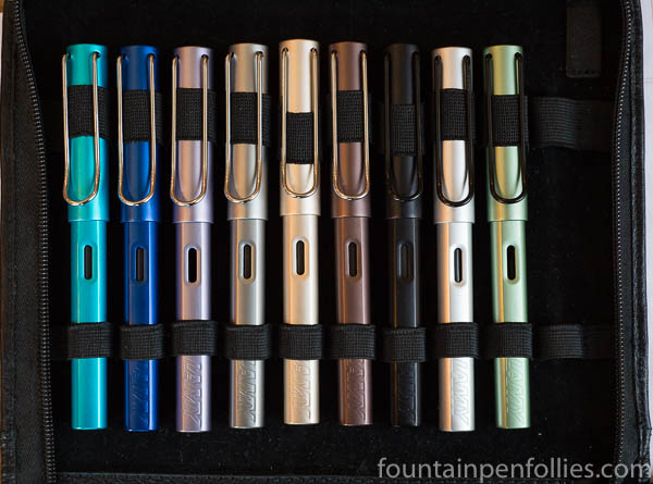 Lamy Al-Star fountain pens collection