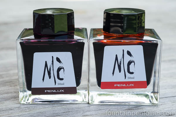 Penlux Mo Plum and Tangerine