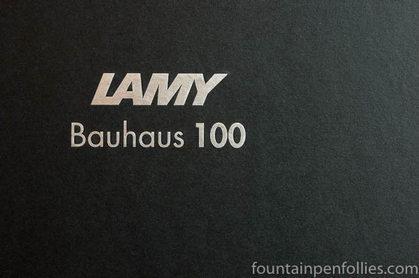 Lamy 2000 Blue Bauhaus Set