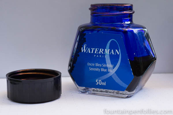 Waterman Serenity Blue ink